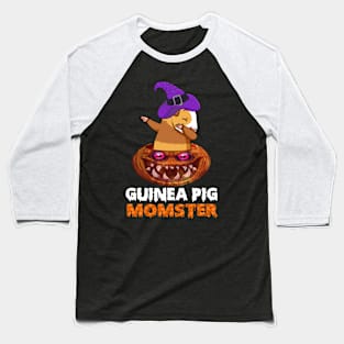 Guinea Pig Momster Halloween (12) Baseball T-Shirt